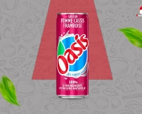 Oasis pomme cassis framboise