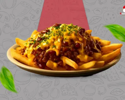 Frites cheddar Boursin