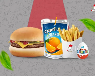 Menu Enfant :  Mini Burger